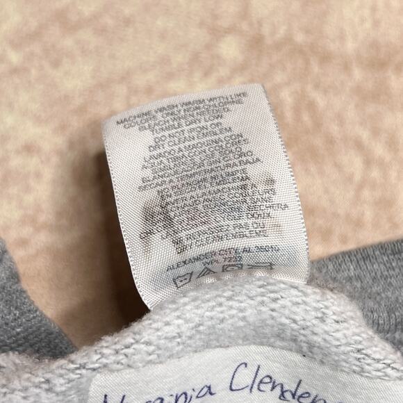 Vintage Y2K Jackson Hole Wyoming Crewneck Sweatshirt Gray Jerzees Travel Outdoor - Picture 5 of 5